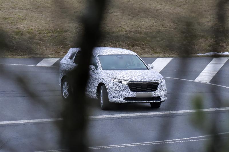  - Honda CR-V (2022) | 1ères photos pour le SUV en mode camouflage